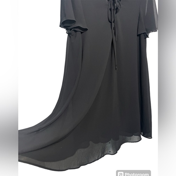 Show Me Your MuMu Black Kyle Lace Up Dress - Picture 4 of 7